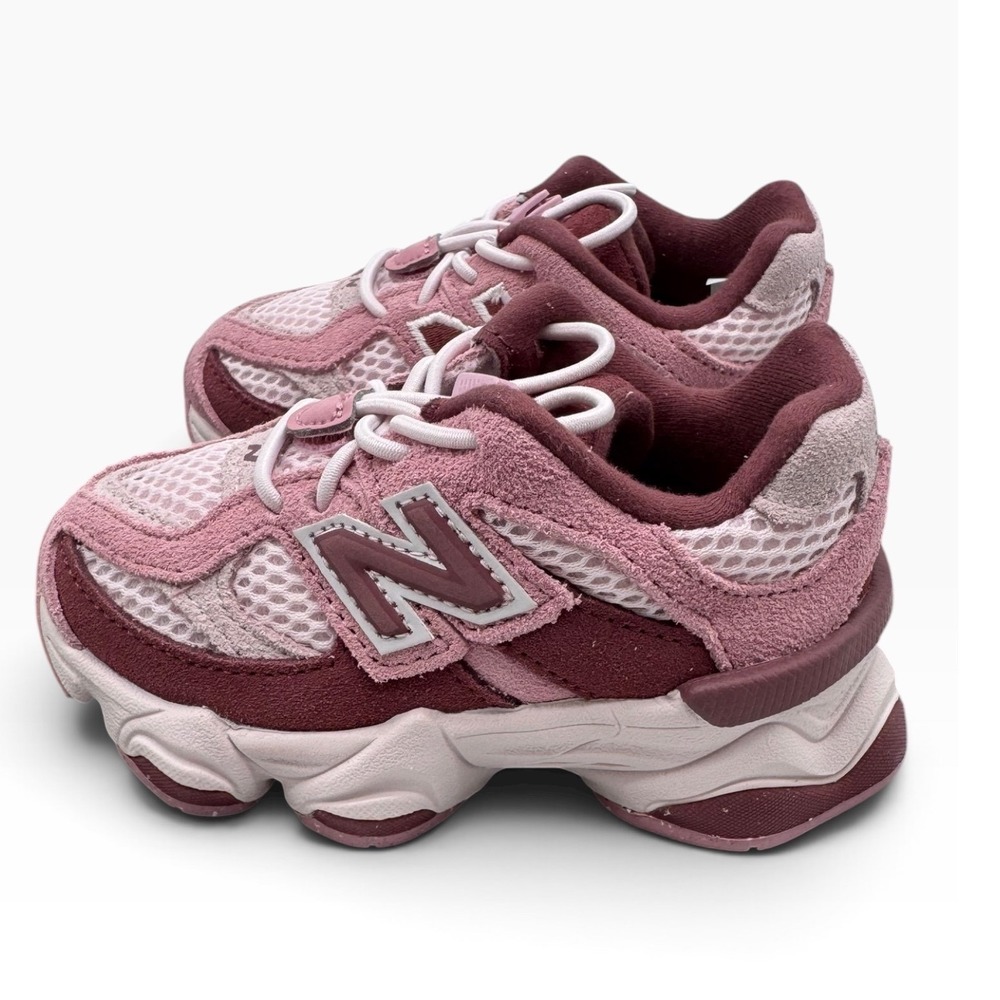 New Balance 9060 Pink Red Toddler Girls Sneakers IV9060EP Size 6C NEW